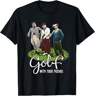 TTS- The Three Stooges Golf With Your Friends T-Shirt