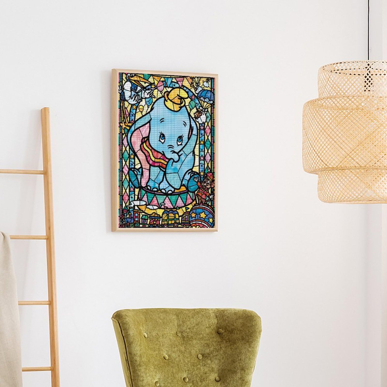 Amazon | ダンボダイヤモンドアート 5Dダイヤモンドアートキット