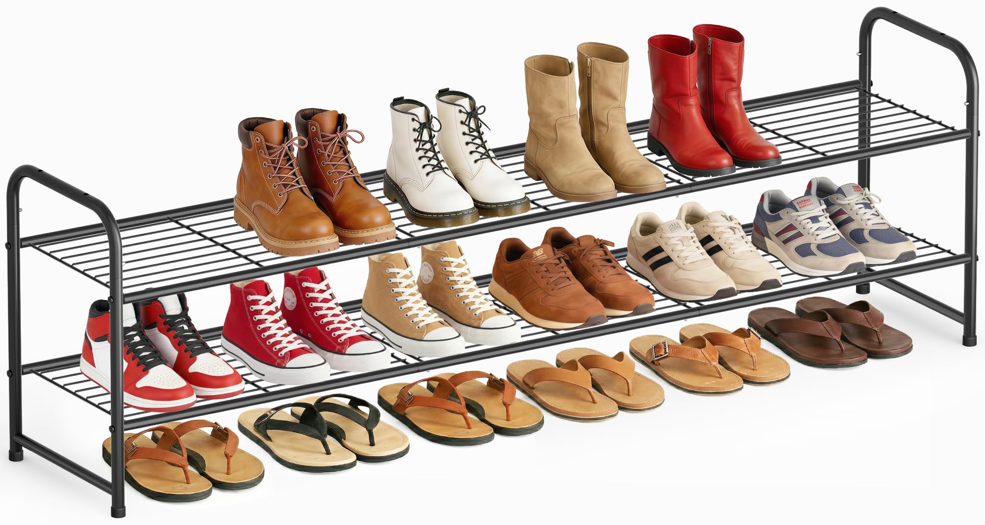 39% Off AOODA 2-Tier Shoe Rack for 18 Pairs