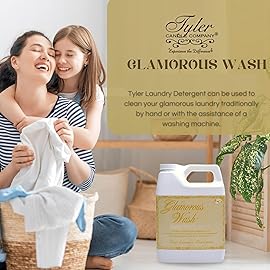 Tyler Candle Company Wash Laundry Detergent 16 Oz Kathina with Dryer Sachet Pouch xa