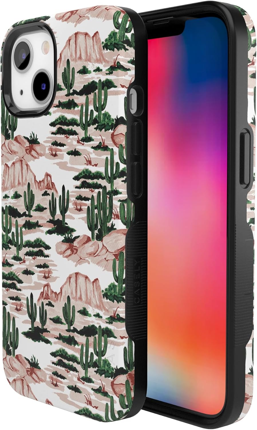 Casely iPhone 13 Case | Gold Rush | Desert | Bold Protective Design | Compatible with MagSafe