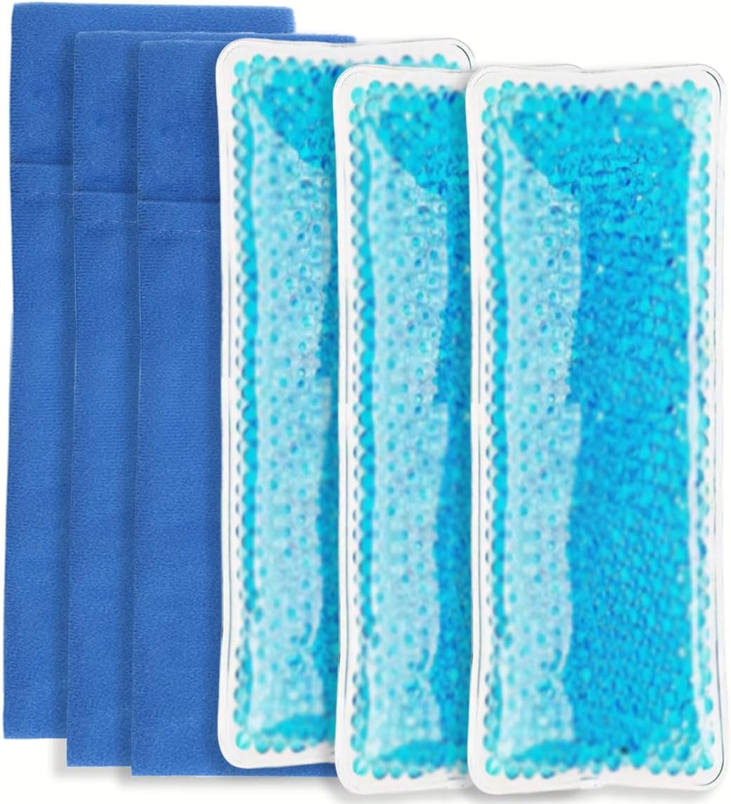 (3 Sets) Reusable Perineal Cooling Pad, Hemorrhoid and Perineal Ice Packs, Postpartum and Hemorrhoid Pain Relief, Hot & Cold Packs for Women After Pregnancy and Delivery (Perfect Size)