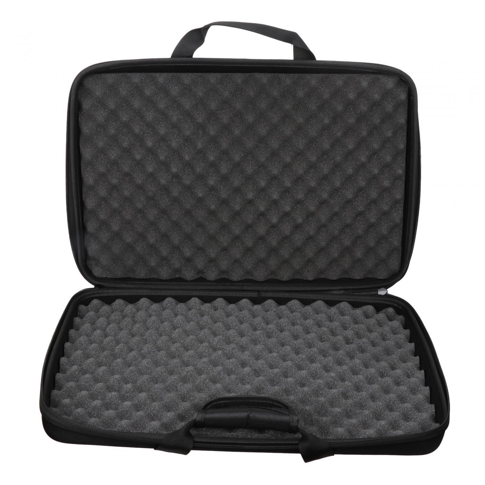 Borsa da viaggio protettiva antiurto per apparecchiature DJ, controller DJ, impermeabile, per il trasporto sicuro delle apparecchiature, custodia rigida in EVA per controller, spugna