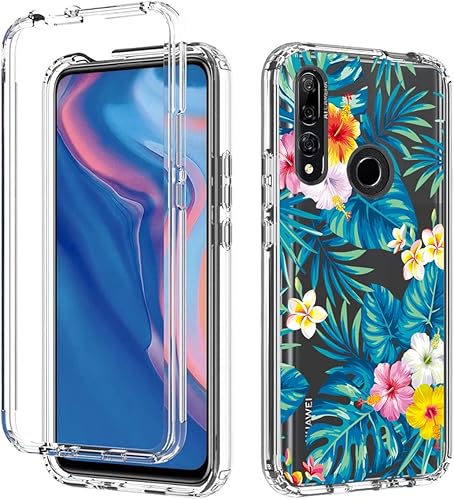 Miniatura 6 de Funda para Y9 Prime 2019Honor 9XP Smart Z con protector de pantalla de vidrio templado, suave 360 cuerpo completo a prueba de golpes, híbrida