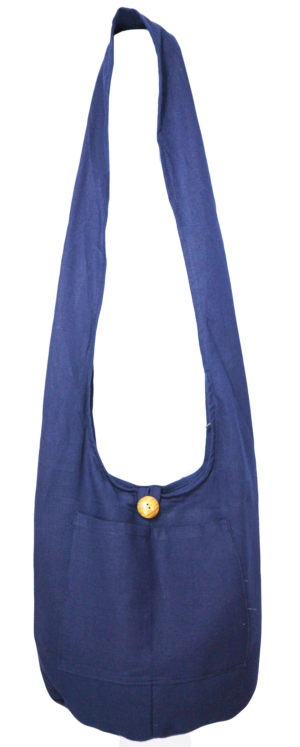 Lovely CreationsLovely Creations Thai Monk Buddha Cotton Sling Crossbody Messenger Bag Purse Hippie Hobo Shoulder Bag