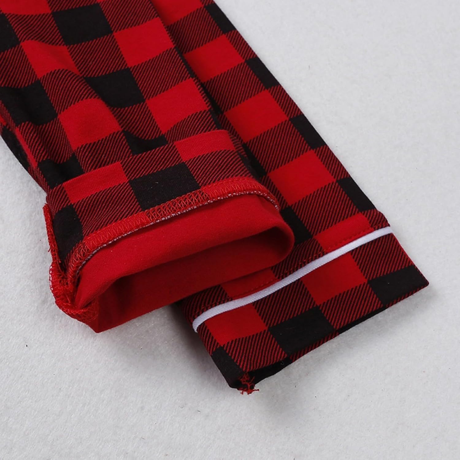 Christmas 𝐏ajamas for Kids Toddler Girl Boys 𝐏js Long Sleeve Plaid Button Down 𝐏ajama Kids Fleece Christmas 𝐏ajamas