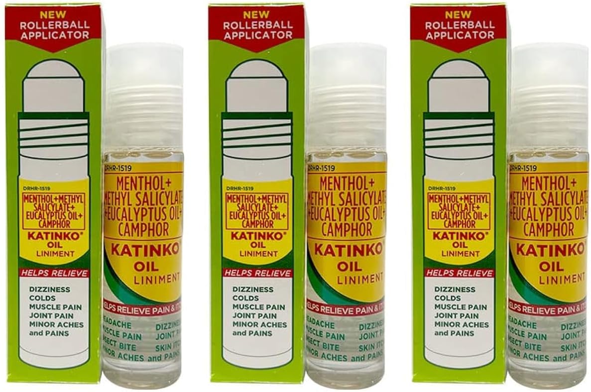 Katinko - Liniment Oil Applicator, 10ml (Pack of 3)