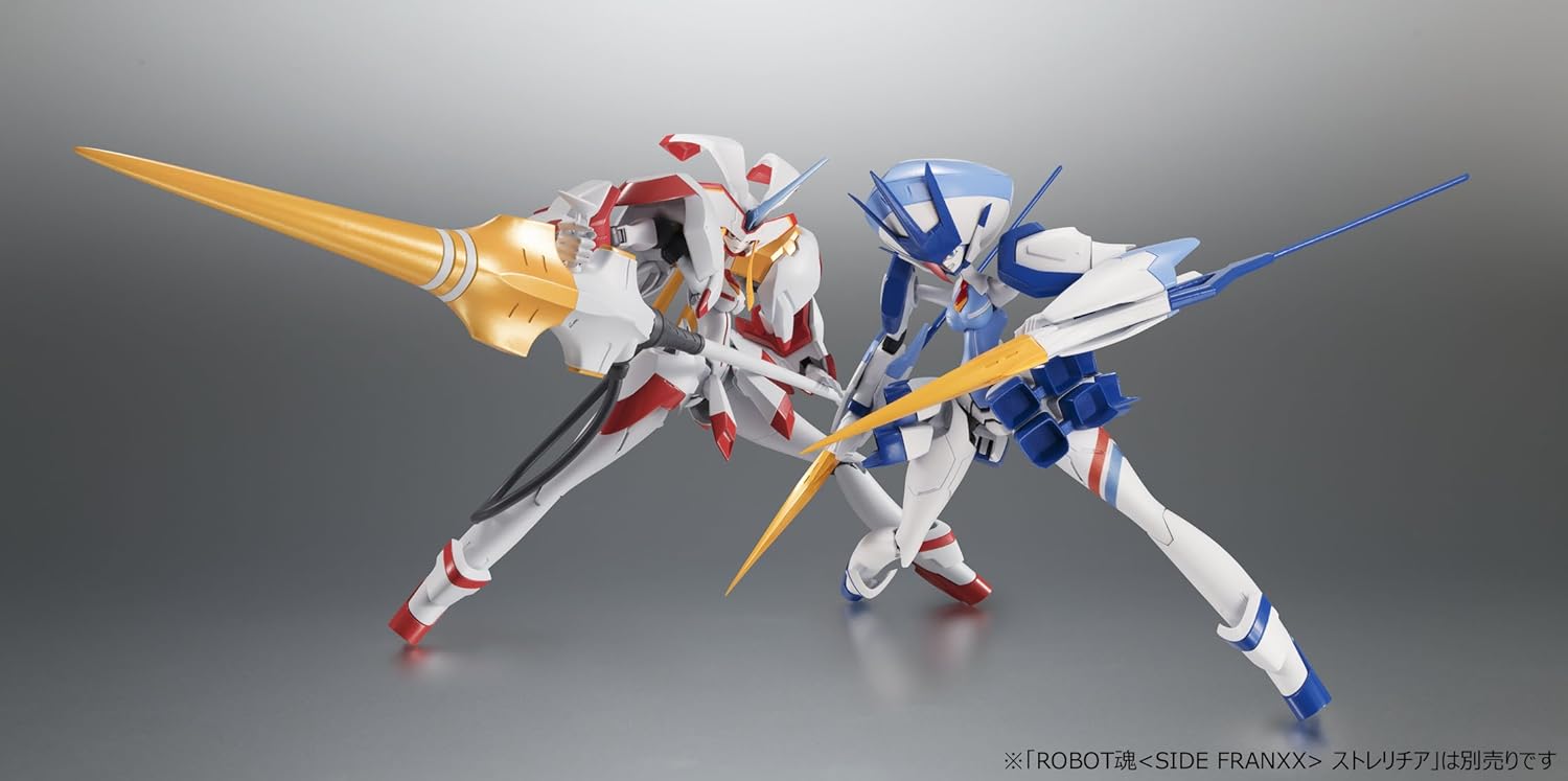 TAMASHII NATIONS Robot Spirits Side Franxx Delphinium "Darling in the Franxx" Action Figure, White