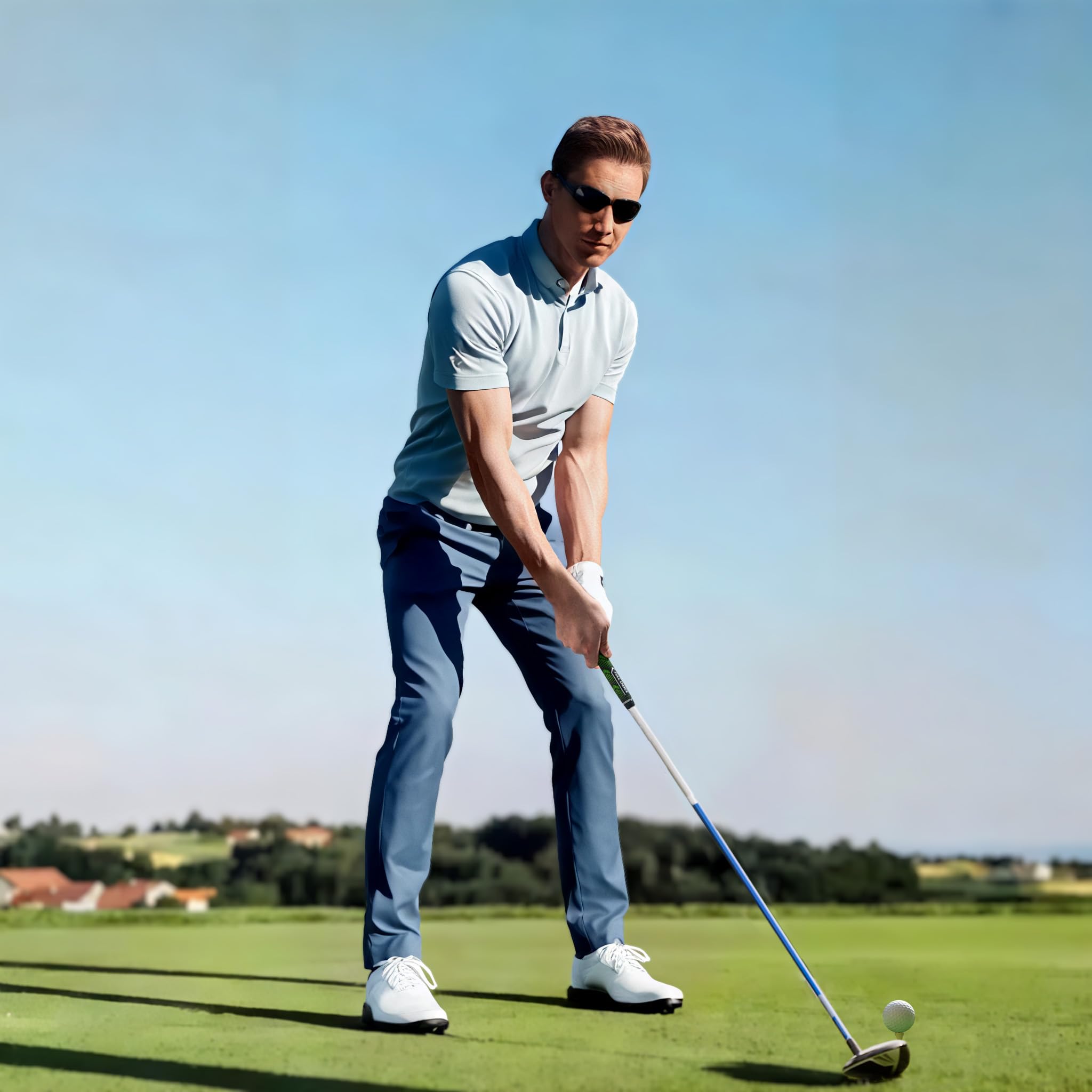 Paquete de 13 empuñaduras de golf – alta retroalimentación y tracción palos de golf, agarre para palos de golf para todo tipo de clima