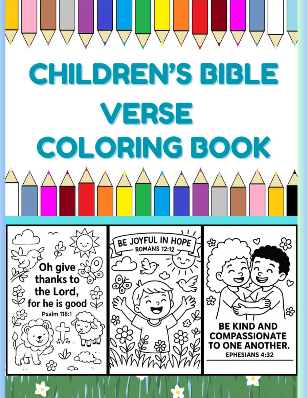 Children's Bible Verse Coloring Book