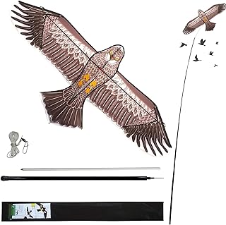 Bird Scarer Flying Kite Crops Farm Flying Bird Hawk Flying Kite