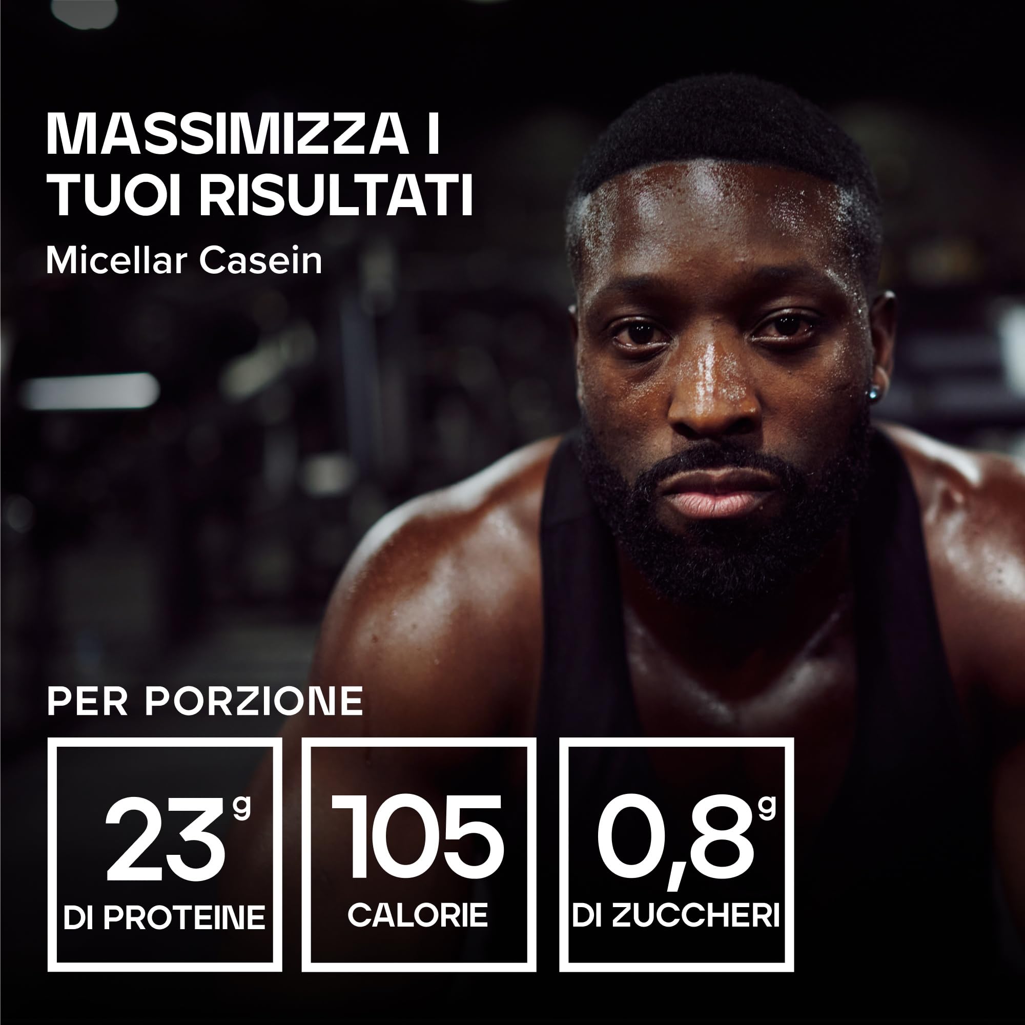Bulk Caseina micellare, Frullato proteico, Cioccolato, 2.5 kg, 83 porzioni