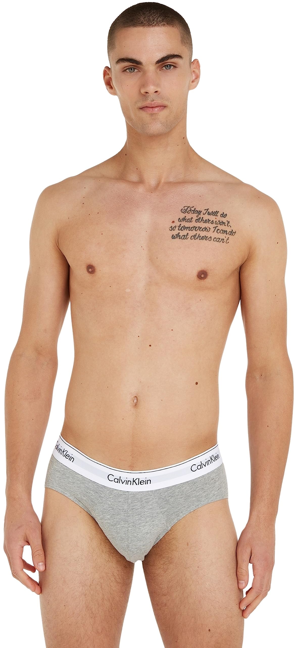 Calvin Klein Hip Brief 3pk 000nb2969a Boxer Briefs de Cadera Hombre (Pack de 3)