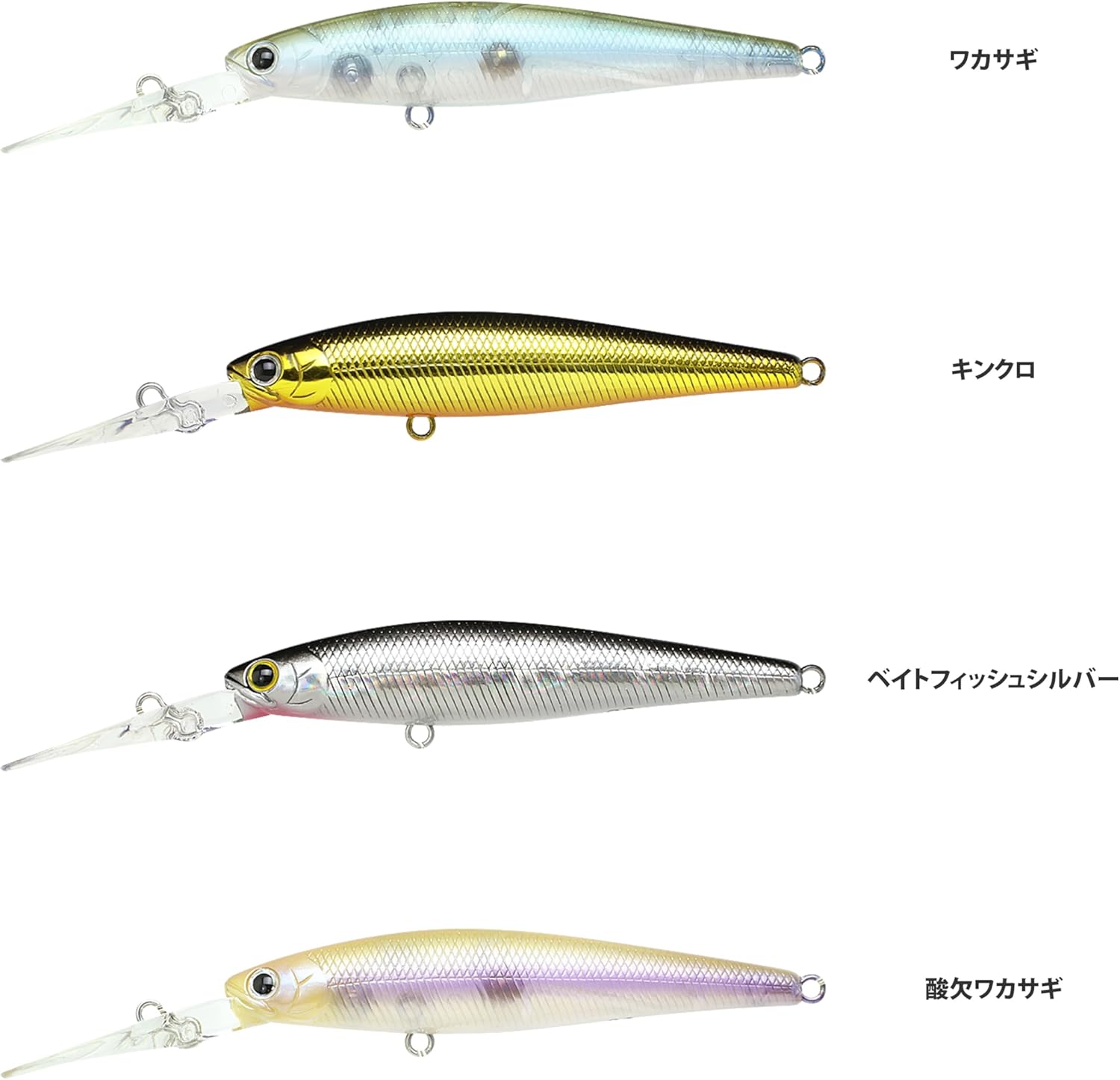 Lucky Craft (Lucky Craft) Lure Stacie 80SP Ver. 2 Blue Black.