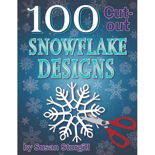 100 Cutout Snowflake Designs Book