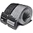 CQR CLSX Tactical Belt, Military Style Heavy Duty Belt, Webbing EDC Quick-Release Buckle, 2pack Flex Poly Black/Grey, X-Large