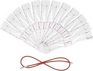 Eye Brow Stencils for Women 12 – Pieces with Strap Makeup Tool Eyebrow | Eyebrow Shaping Stencils for Beginners, Travel Parties Proms | Dating Daily Commutes Stage Performances Eye Brow Stencils for