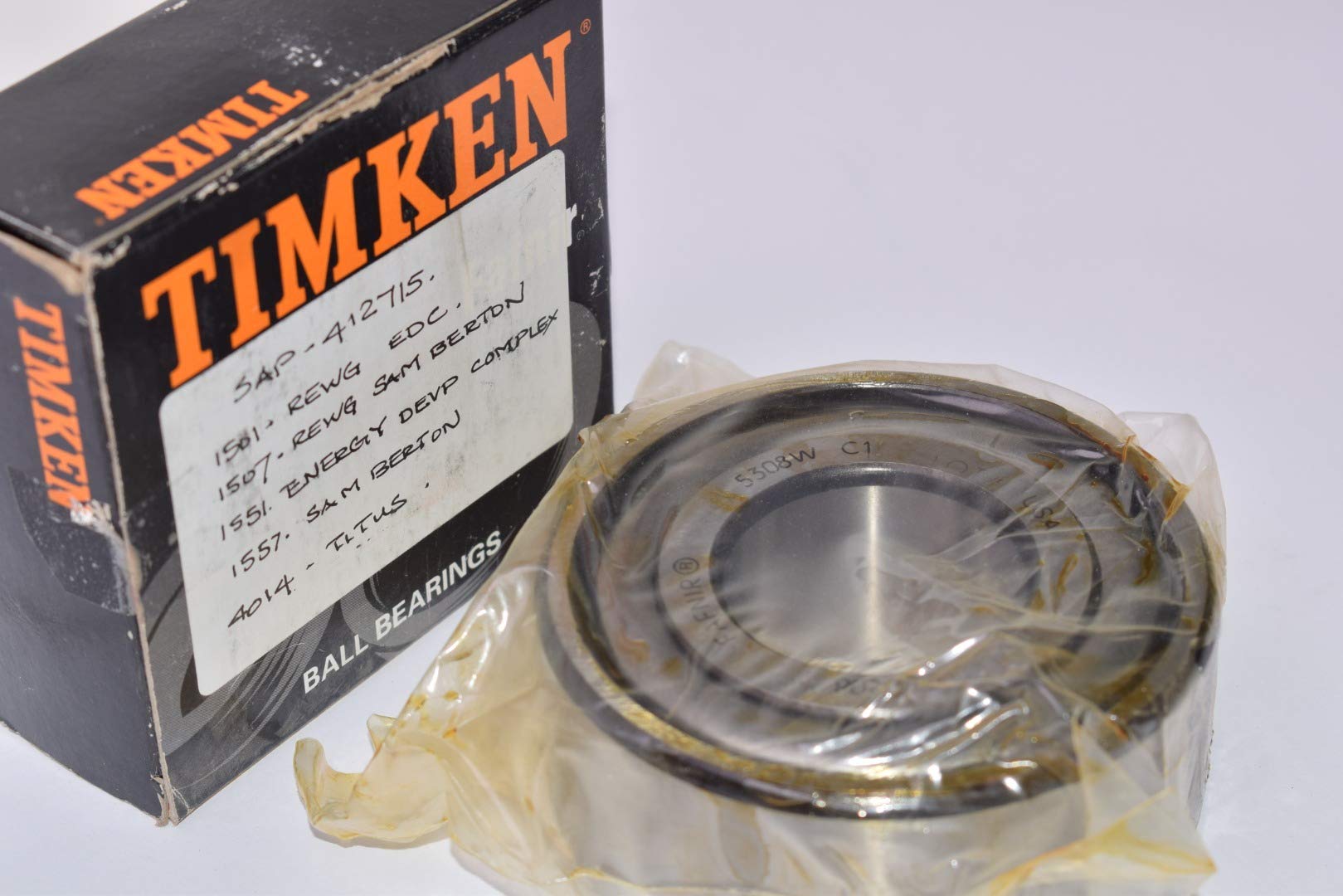 Roulement Timken 5308W haute capacité de charge radiale et stabilité accrue