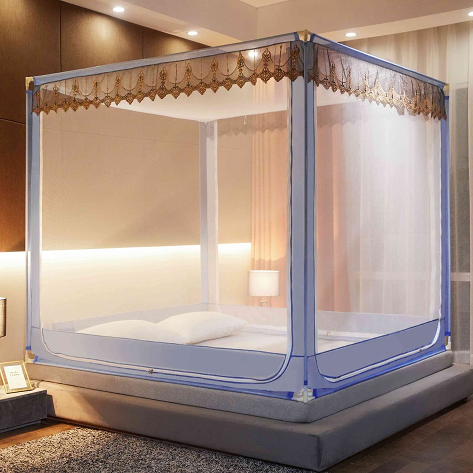 Moustiquaire tente yourte OKUOKA anti-moustique pour des nuits calmes en voyage