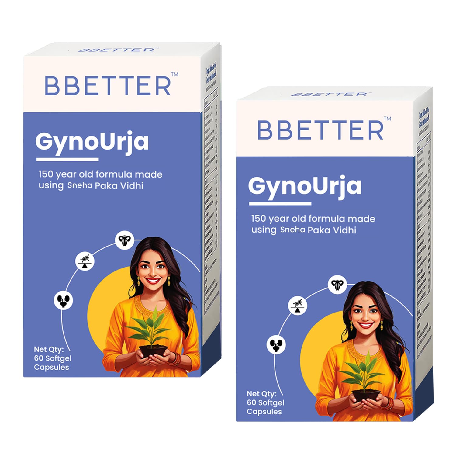 BBETER Gynourja | Ayurvedic softgels with welfare of women, bicycle support and asparagus for urinary health – 120 softgels BBETER Gynourja | Ayurvedic softgels with welfare of women, bicycle support and asparagus for urinary health – 120 softgels