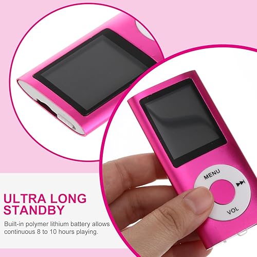 Miniatura 3 de Pantalla compacta de 1.8 pulgadas reproductor de música con puerto USB Visor de fotos Lector de libros electrónicos Batería larga Dispositivo de