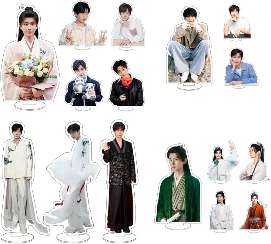 Amazon.co.jp: アクリルの台座 セット 蓮花楼 周辺 成毅 装飾品 置物