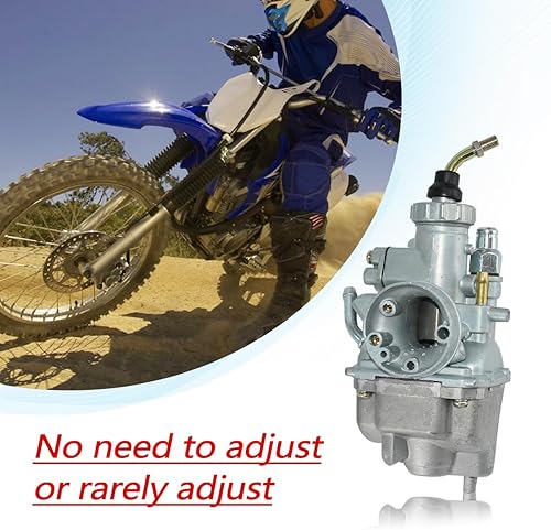 Miniatura 6 de Carburador TTR125 para Yamaha TTR 125 2000-2007 para Yamaha TTR125LE TTR125E TTR125L TTR125 Carb con válvula de interruptor de combustible Petcock