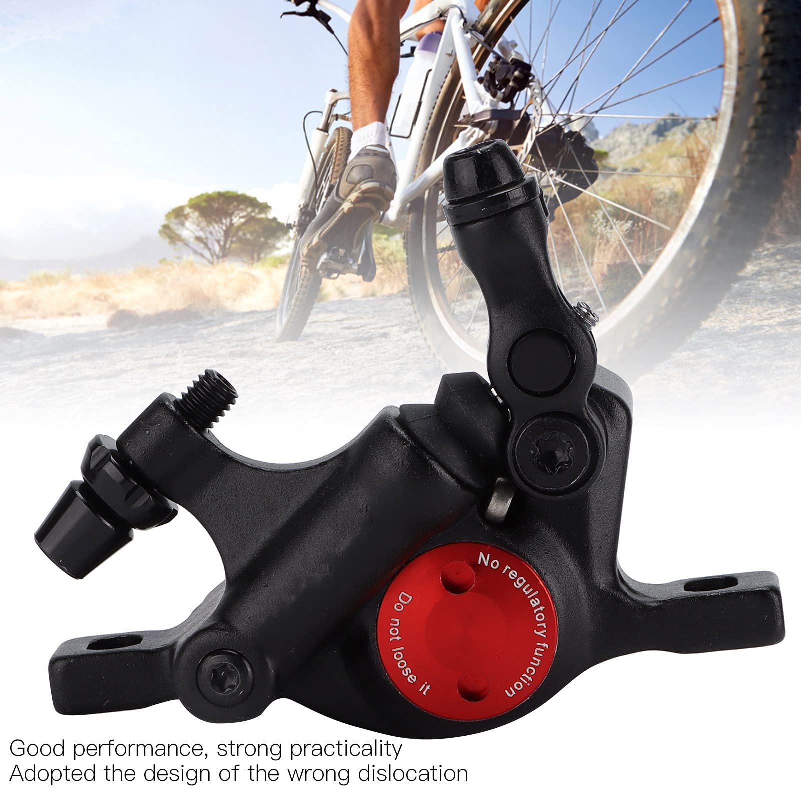 Pinza de Freno de Disco, Juego de Frenos de Disco para Scooter El¨¦ctrico X Tech, Rendimiento de Freno Fuerte, para Scooters El¨¦ctricos, Bicicletas El¨¦ctricas, Veh¨ªculos de