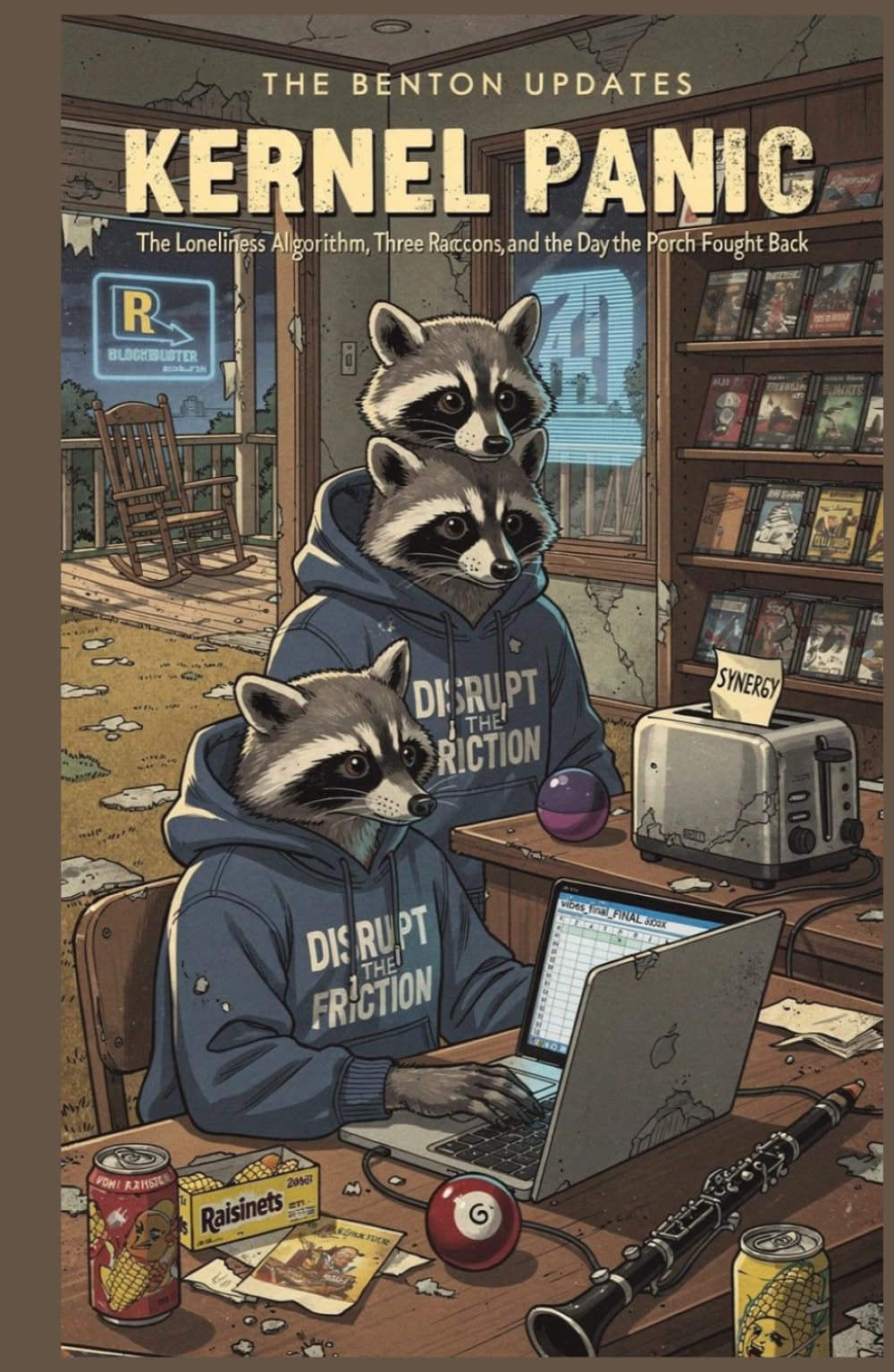 Kernel Panic : The Benton Updates Book 1: The Loneliness Algorithm, Three Raccoons, and the Day the Porch Fought Back