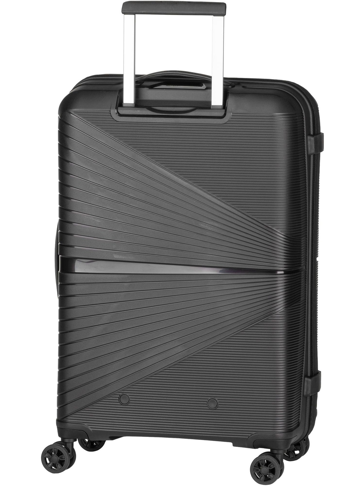 American Tourister Trolley Rigido 67cm 4 Ruote Medio Airconic | 88G002-Onyx Black, Nero