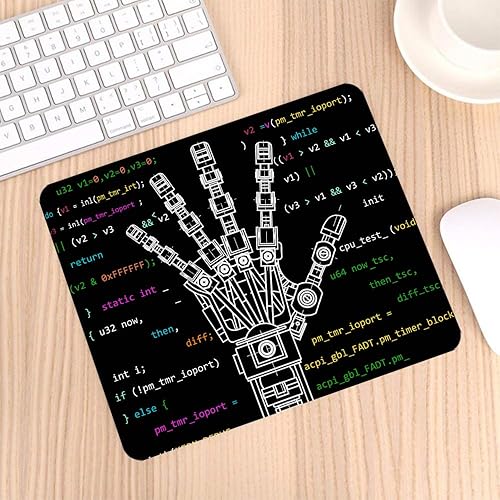 Miniatura 3 de Alfombrilla de mouse para juegos, modelo de dibujo de brazo robótico, ideas de robótica, inteligencia artificial, prótesis biónicas, ciencia