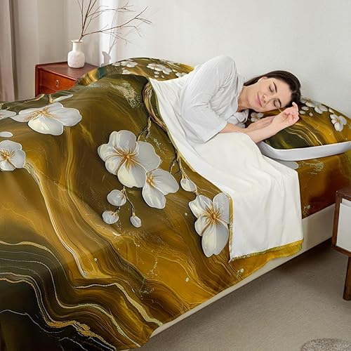 Miniatura 25 de Whisky - Juego de sábanas para niños, tamaño King, juego de ropa de cama rústica retro de grano de barril, decoración de habitación de niños y