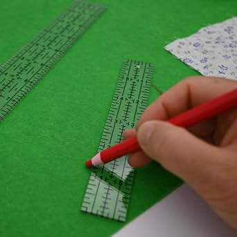 Sewing Rulers Quilting Ruler,Acrylic Quilting Templates,Sewing Tools Accessories Supplies for Patchwork Precision Fabric Cutting 4pcs(1x6,3x17,1.5x17,1.5x10inch)