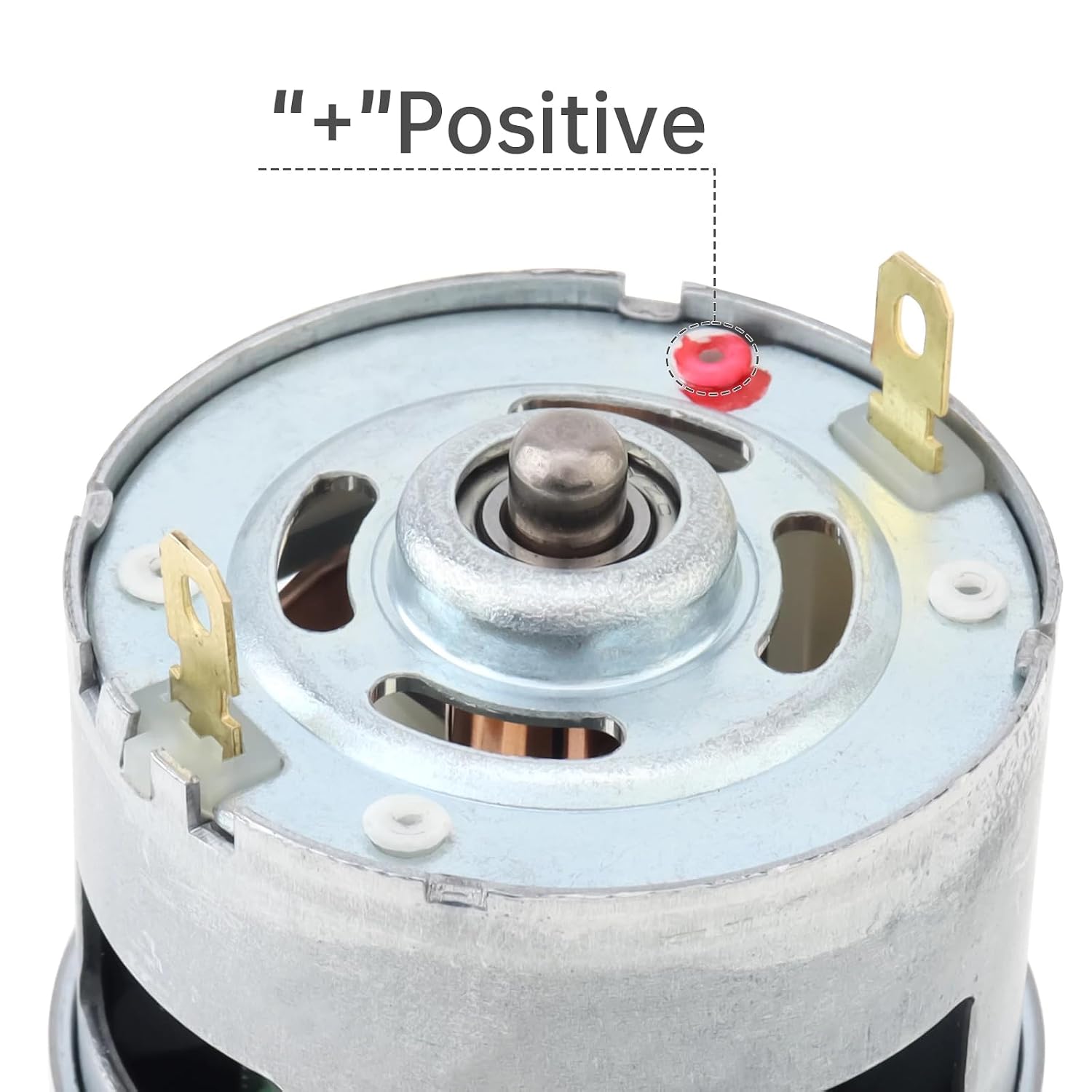 RS775 DC Motor 21V 9500RPM Lawn Mower Motor Assembly Replaces Part for Weed Trimmer/Cordless Weeder
