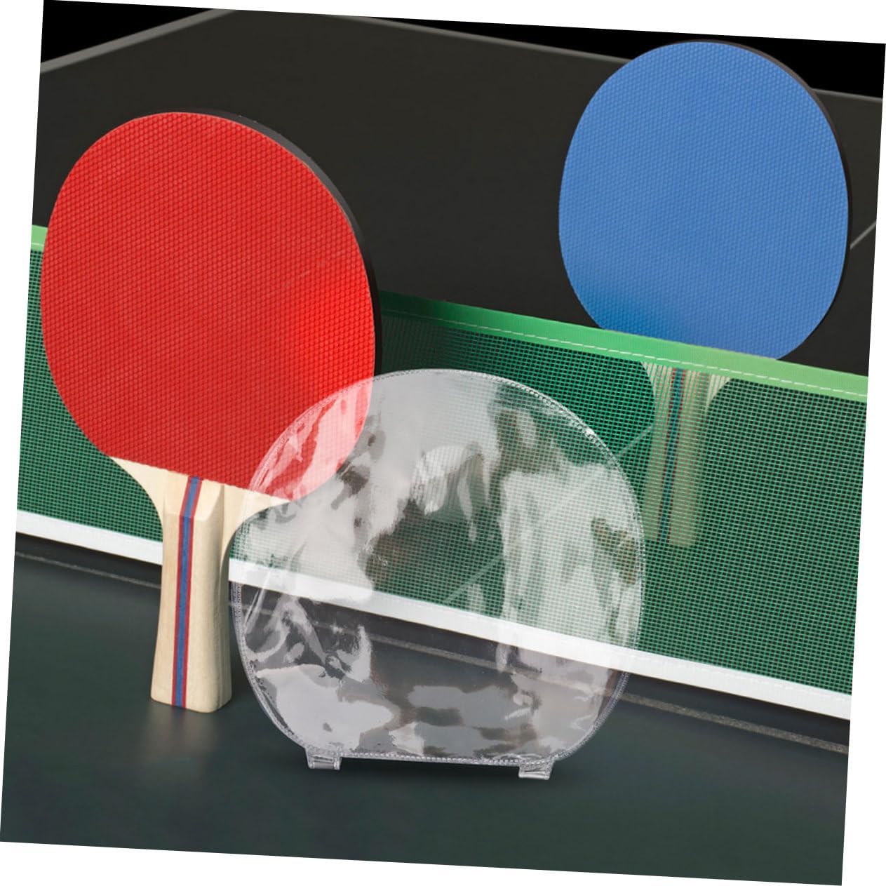 Table Tennis Accessory 6pcs Adhesive Protect Film Racket Film for Longevity