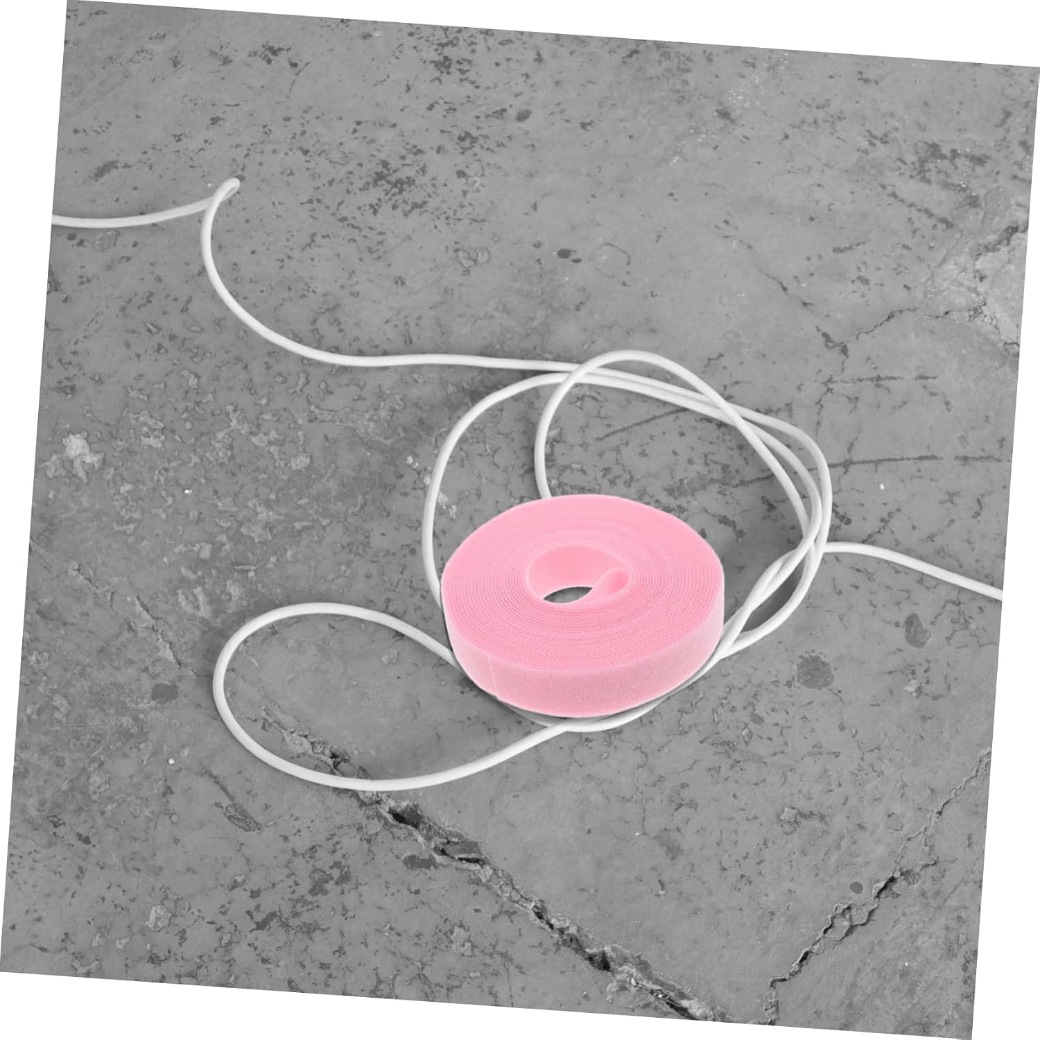 1roll Cable Strap Reusable Hook and Fastening Tie for Cable Organization for Home Office Wire Management image 2