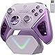 EasySMX D10 PC コントローラー、充電ドック、無線 ゲームパッド、TMR ジョイスティック付きゲーム コントローラー、1000Hz ポーリングレート、RGB バックライト、効果トリガー付き、Steam Deck/Switch2 /Switch/iOS/Android/PC用 (パープル)