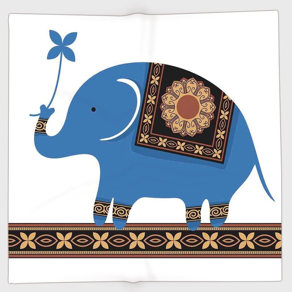 Iprint ポリエステルバンダナヘッドバンド スカーフ ヘッドラップ カートゥーン かわいいサーカス 象 インドの花 メダリオン オーナメント アニメイラスト ブルーサンドブラウン レディース メンズ 50x50 Inch 127x127 Cm Iprint ヘッドバンド Amazon Iprint ポリエステルバンダナヘッドバンド スカーフ ヘッドラップ カートゥーン かわいいサーカス 象 インドの花 メダリオン オーナメント アニメイラスト ブルーサンドブラウン レディース メンズ 50x50 Inch 127x127 Cm Iprint ヘッドバンド Amazon