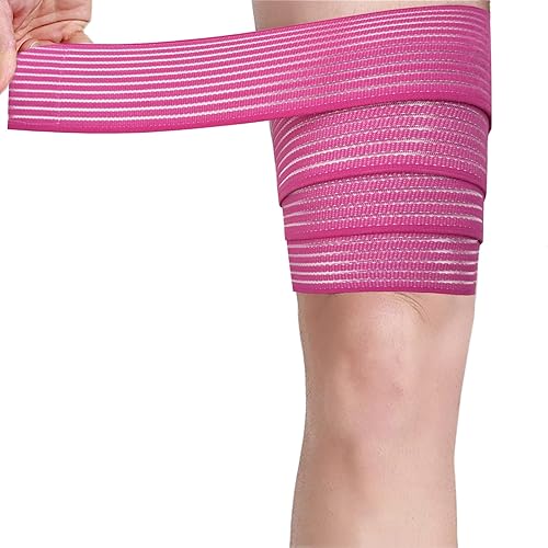 Miniatura 4 de Manga de compresión de soporte para muslos para mujeres y hombres, soporte de compresión de pierna inferior para dolor de muslo, protector de férula