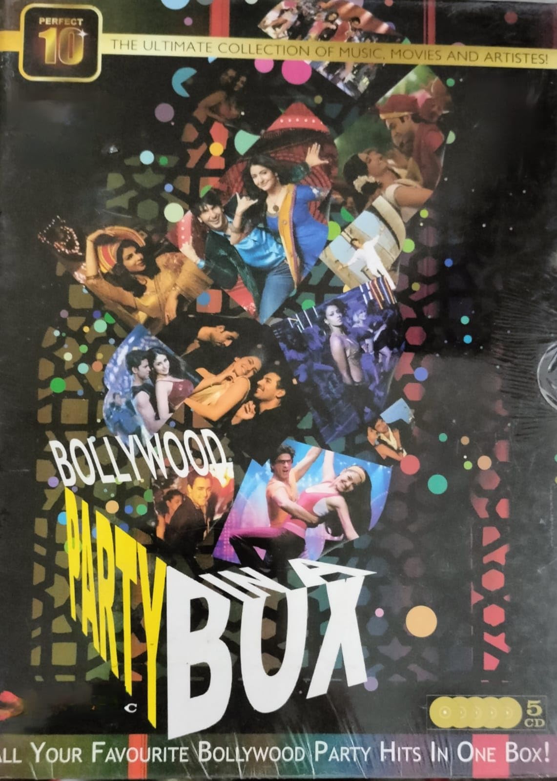 DKD Bollywood ~ Party in a Box 5-Audio cd Set