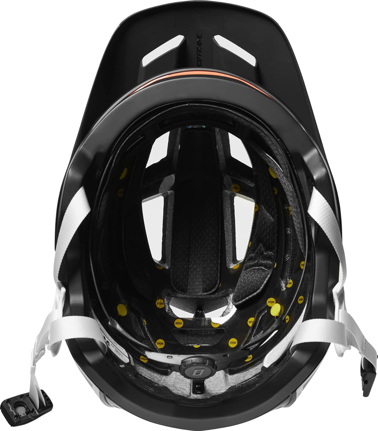 Fox Racing Speedframe Pro Mountain Bike Helmet, DVIDE Black, Large - Image 5