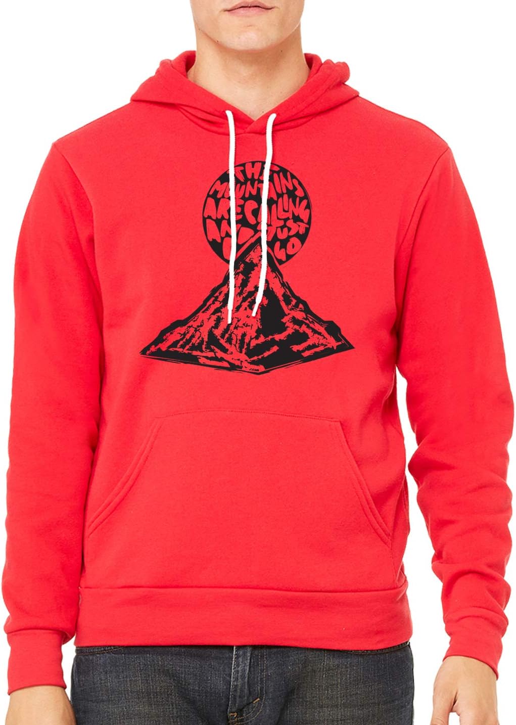 Mountains are Calling Me Outdoor Hoodie, Unisex Hiking Sweatshirts