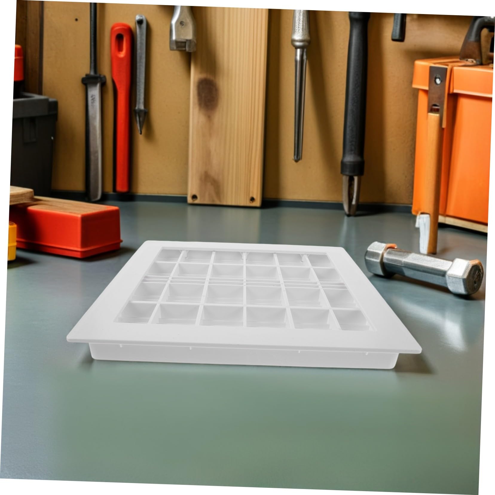 Abaodam Pool Drain Cover Cuadrado con Rejilla Principal de Drenaje de Abs Resistente para Piscinas Spas y Control de Flujo y Filtro de Impurezas Color