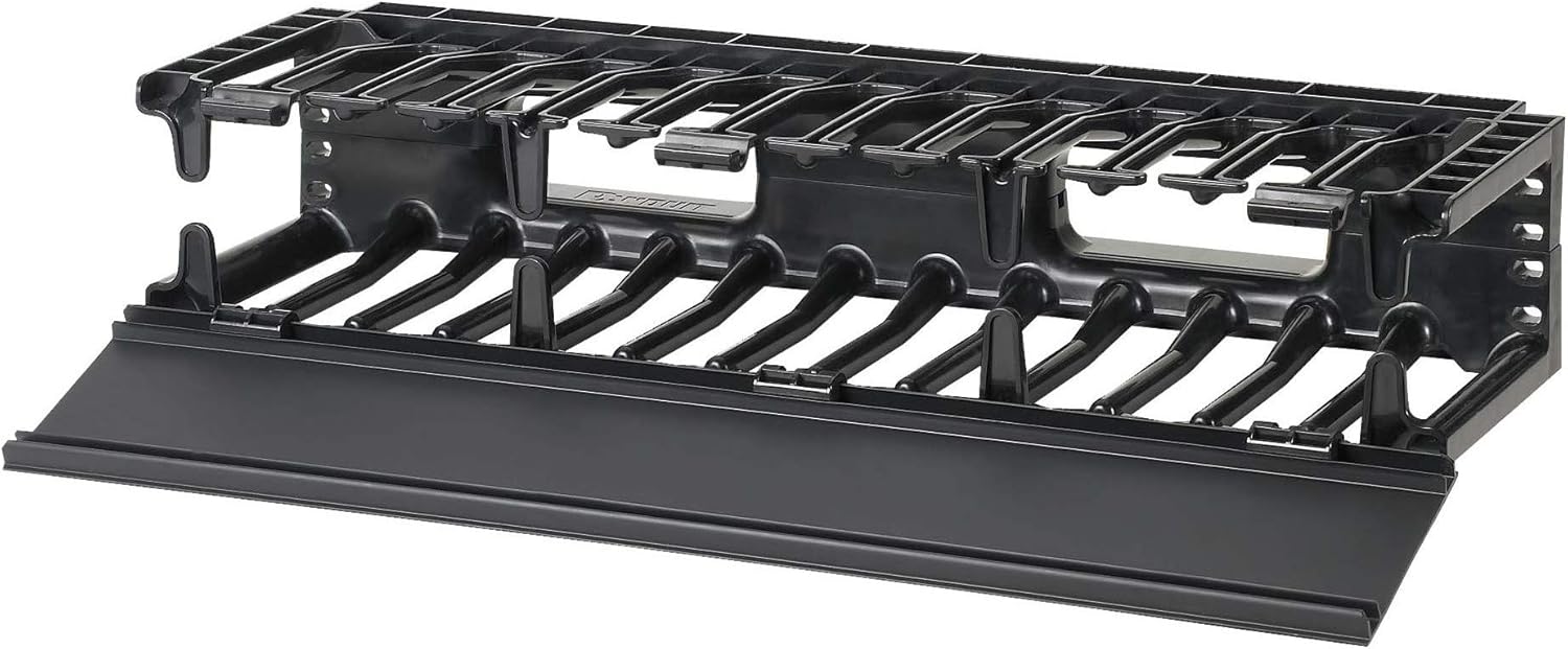 Panduit NMF2 Horizontal Cable Manager, Black