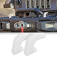 Vista 15 de JWWY Cubiertas de Gancho de Remolque para Parachoques Cubierta Protectora de Receptor de Enganche de Remolque Funda de Goma para Cabrestante