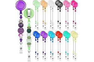 Create Custom Badge Reels with Bulk Beadable Badge Reel Molds for Beads