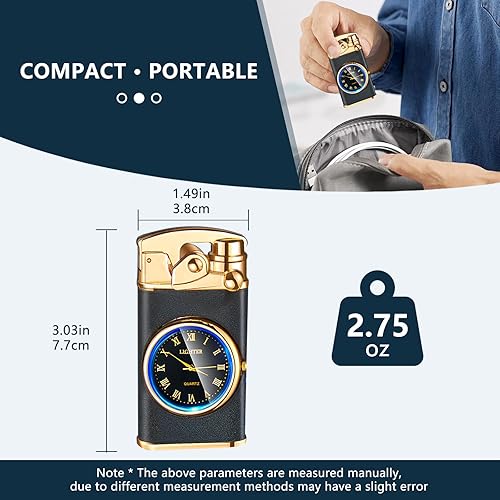 Vista 39 de GADATOP Encendedor eléctrico recargable, encendedor creativo personalizado por USB, encendedor mecedor, resistente al viento, encendedor sin llama