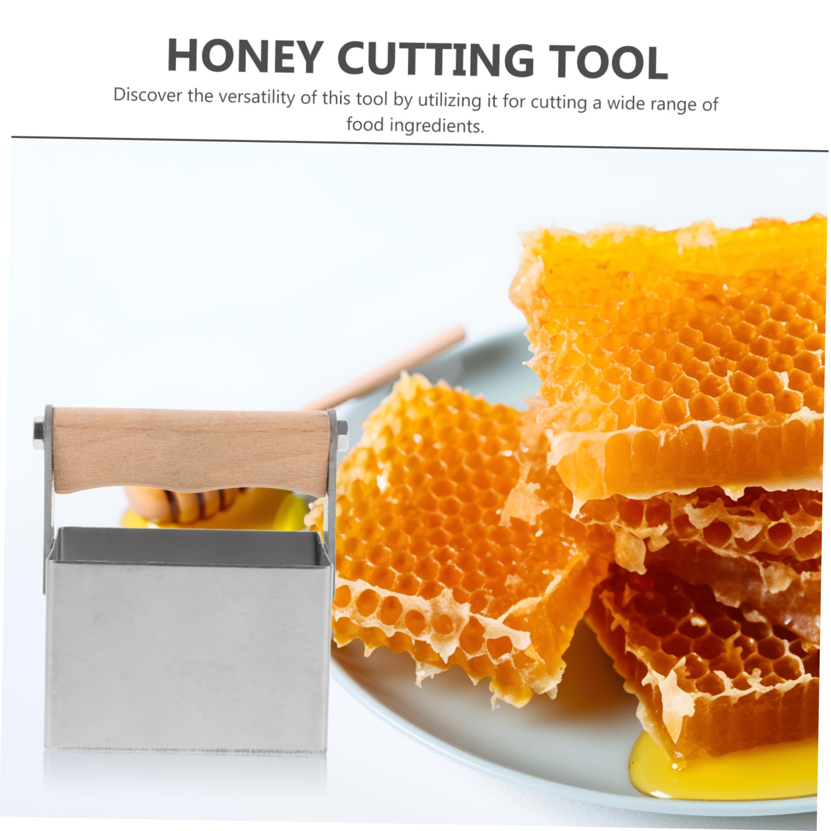 VANZACK 5stücke Honigschneider Mit Holzgriff Effizientes Werkzeug Für Imker Schneiden Von Wabenhonig Langlebiger Und Stabiler Honigschneider Für Bienenzucht