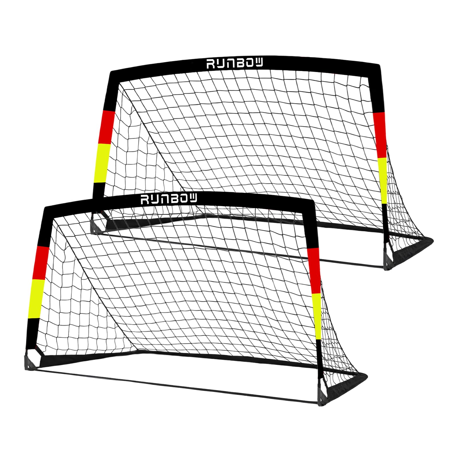 7x5 ft Kids Football Goal, Portable Junior Practice Soccer Net for Garden