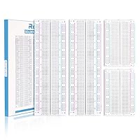 Vista 1 de 4 piezas de kit de tablas de pruebas Incluye 2 piezas de 830 puntos y 2 piezas de 400 puntos de tablas de pruebas sin soldadura para bloques